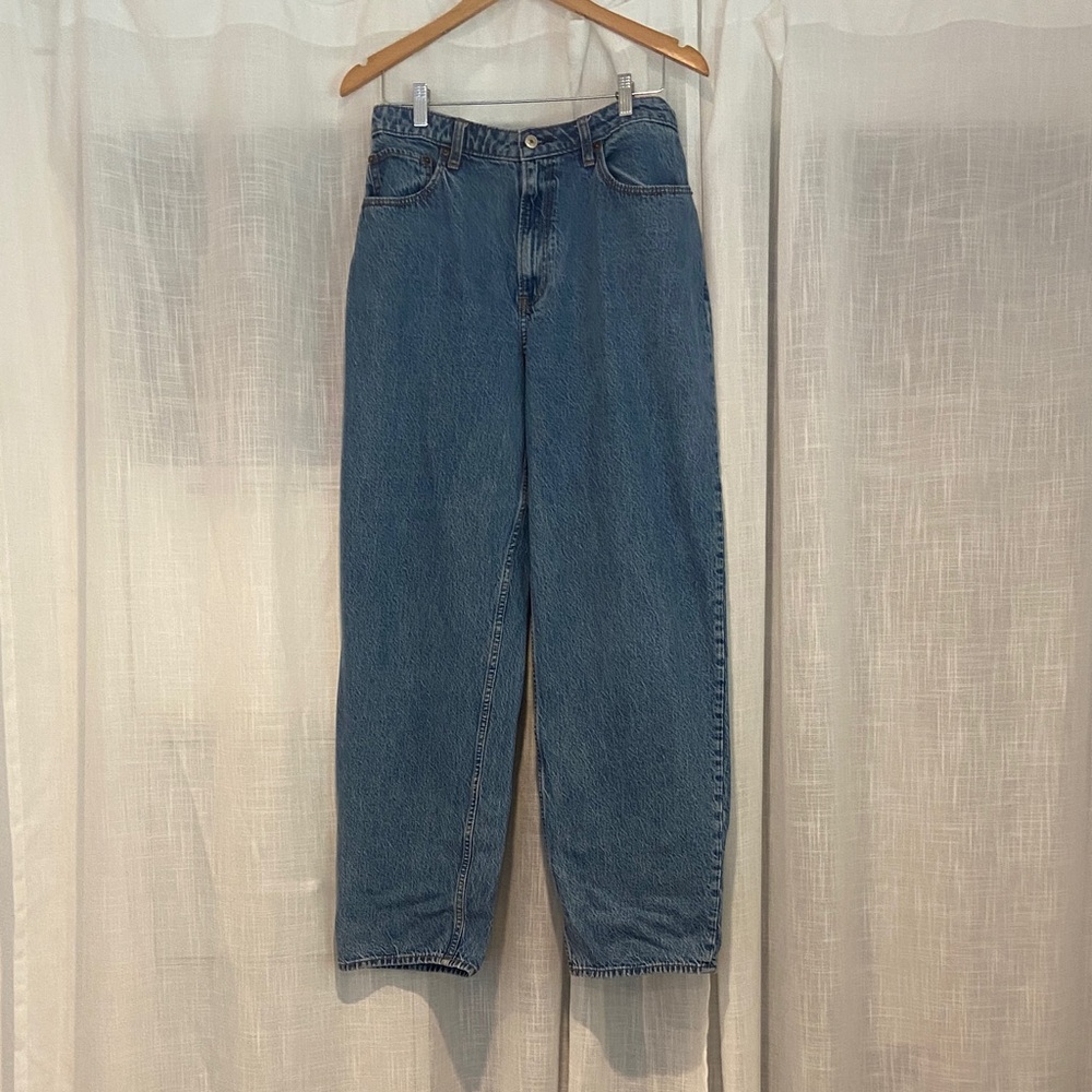 Abercrombie The Taper Jean High Rise Curve Love